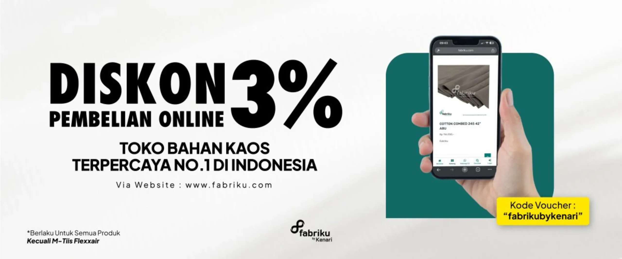Diskon 3%